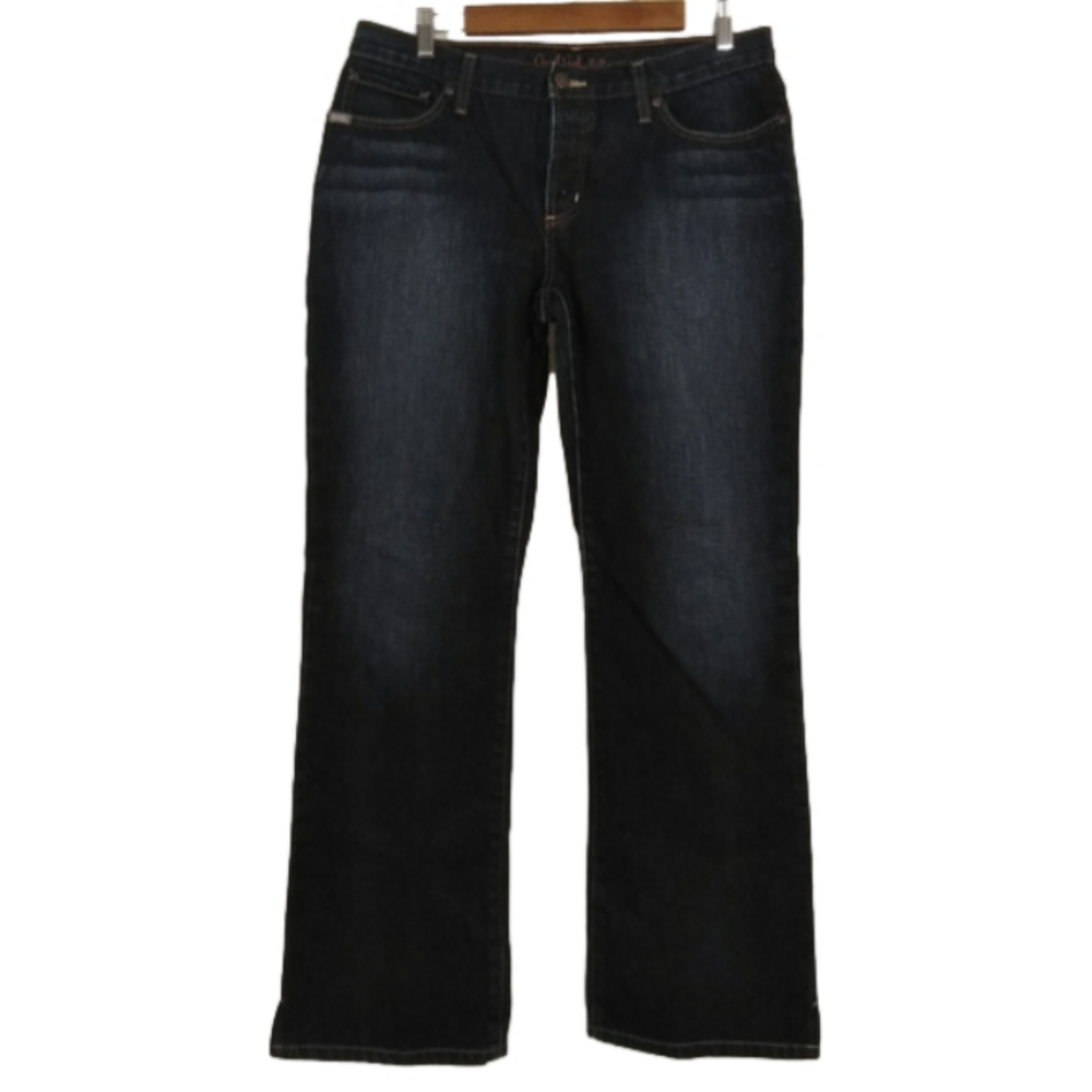 Cruel Girl Denim Slim Size 13 Long Leg Dark Wash Denim Cotton Bootcut Jeans